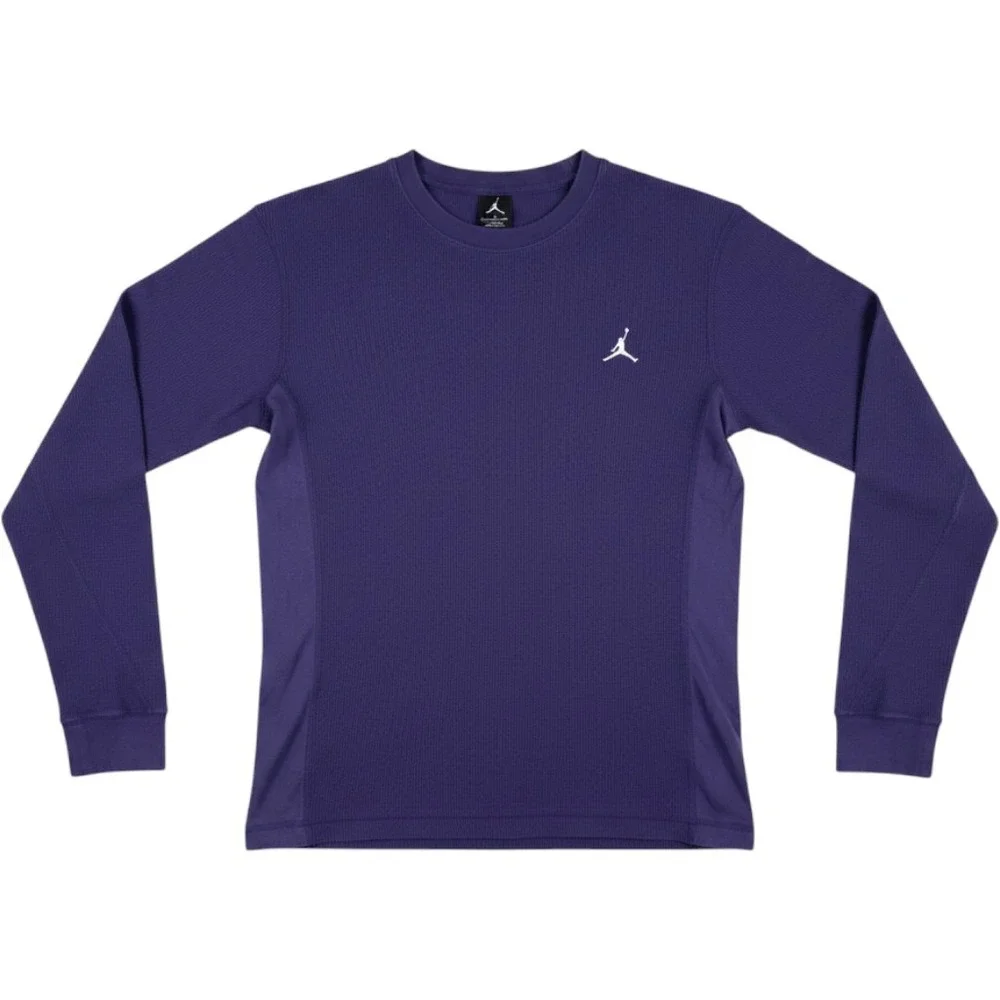 Nike Jordan Thermal Shirt Mens M Waffle Knit Long Sleeve‎ Jumpman 390195-499